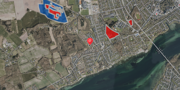 Jordforureningskort på Wiggers Park 21, 5700 Svendborg