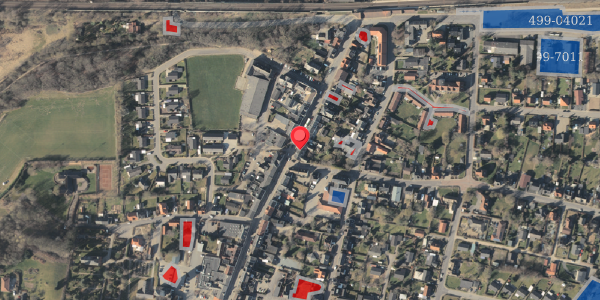 Jordforureningskort på Bredgade 25, 5560 Aarup