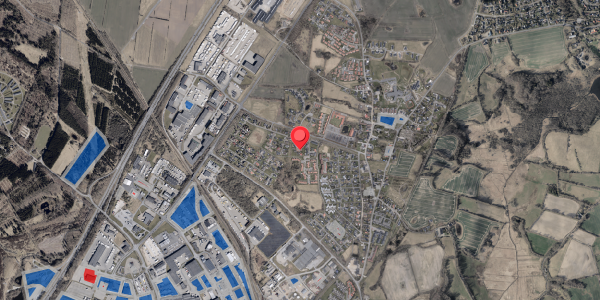 Jordforureningskort på Adelbyvej 13, 6330 Padborg