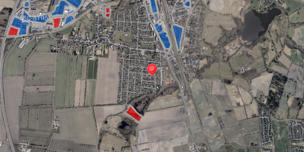 Jordforureningskort på Jellingvej 1, 6330 Padborg