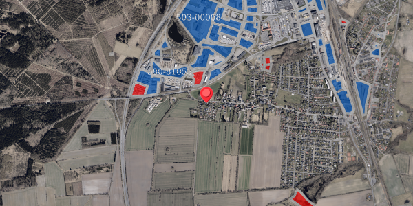 Jordforureningskort på Vestergade 39, 6330 Padborg
