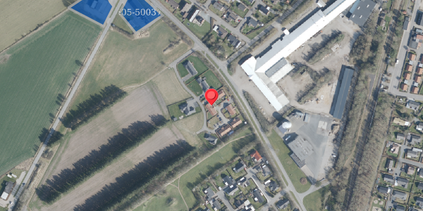 Jordforureningskort på Langager 19, 6261 Bredebro