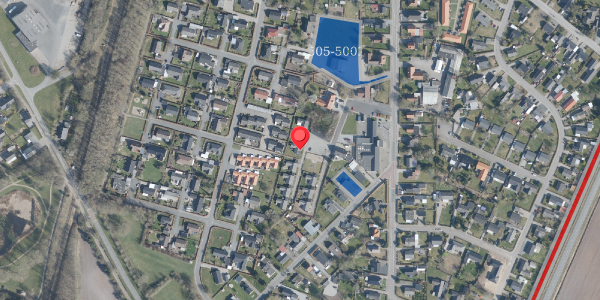 Jordforureningskort på Svinget 8, 6261 Bredebro