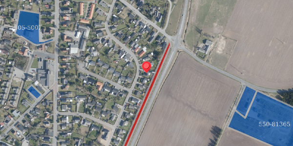 Jordforureningskort på Østervang 21, . , 6261 Bredebro