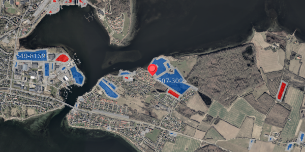 Jordforureningskort på Bjerget 5, 6320 Egernsund