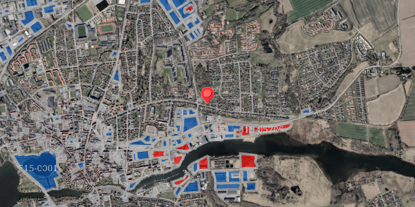 Jordforureningskort på Aastrupvej 79, 6100 Haderslev
