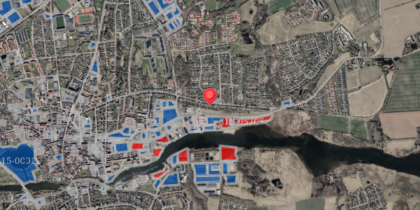 Jordforureningskort på Aastrupvej 112, 6100 Haderslev
