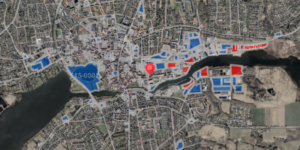 Jordforureningskort på Allegade 2, 6100 Haderslev