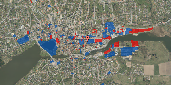 Jordforureningskort på Allegade 6, 6100 Haderslev