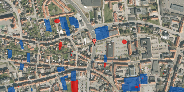 Jordforureningskort på Bredgade 5B, 6100 Haderslev