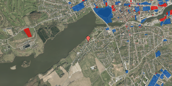 Jordforureningskort på Erlevvej 54, 6100 Haderslev