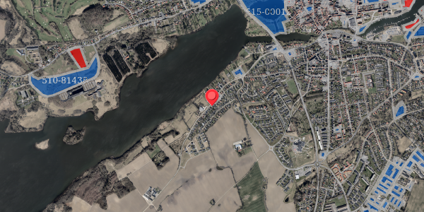 Jordforureningskort på Erlevvej 61, 6100 Haderslev