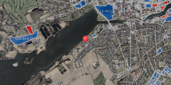 Jordforureningskort på Erlevvej 66, 6100 Haderslev