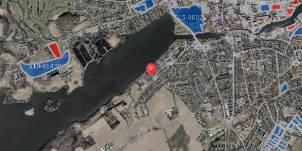 Jordforureningskort på Erlevvej 76, 6100 Haderslev