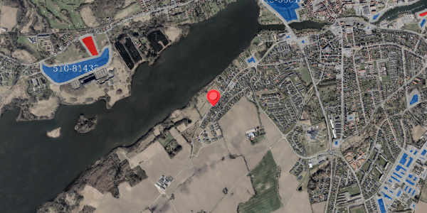 Jordforureningskort på Erlevvej 77, 6100 Haderslev