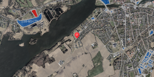Jordforureningskort på Erlevvej 87, 6100 Haderslev