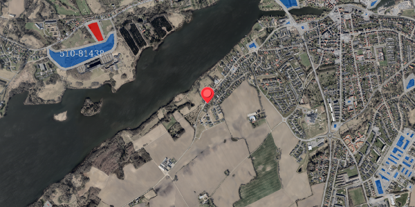 Jordforureningskort på Erlevvej 91, 6100 Haderslev