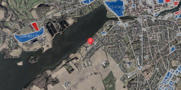 Jordforureningskort på Erlevvej 92, 6100 Haderslev