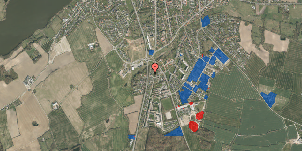 Jordforureningskort på Hybenvej 13, 6100 Haderslev