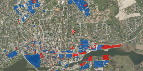Jordforureningskort på Kongevej 1, 6100 Haderslev