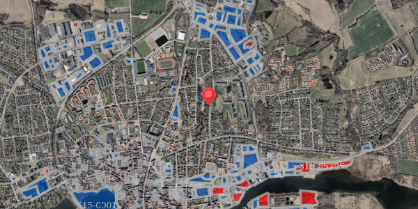 Jordforureningskort på Kongevej 33, 6100 Haderslev