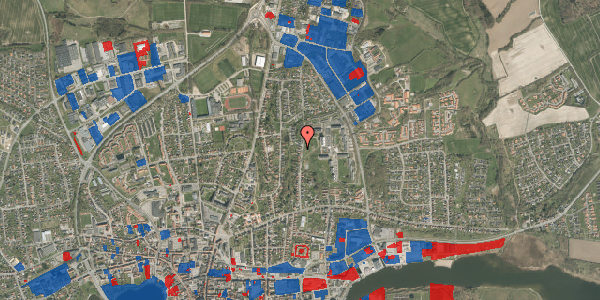 Jordforureningskort på Kongevej 41, 6100 Haderslev