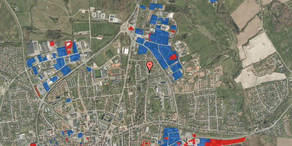 Jordforureningskort på Kongevej 61, 6100 Haderslev