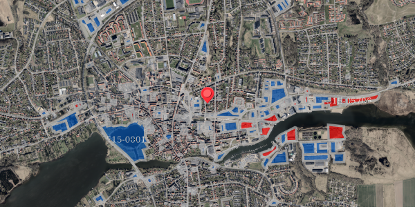 Jordforureningskort på Mariegade 8, 6100 Haderslev