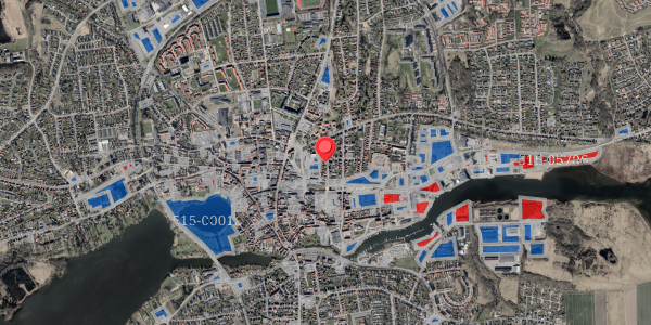Jordforureningskort på Mariegade 9, st. th, 6100 Haderslev