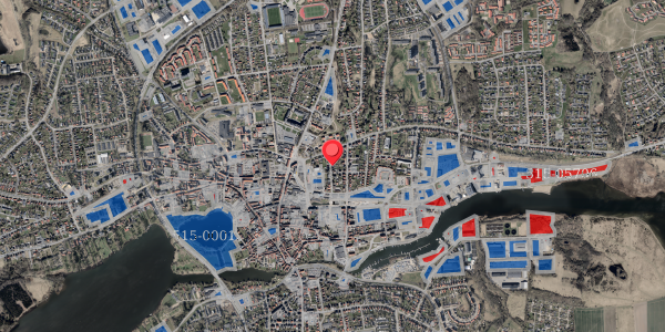 Jordforureningskort på Mariegade 14, 6100 Haderslev