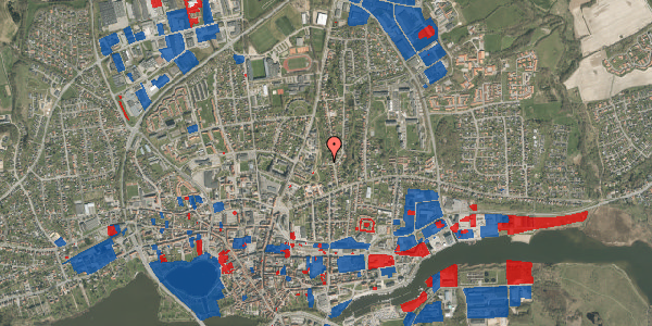 Jordforureningskort på Parkvej 1, 6100 Haderslev