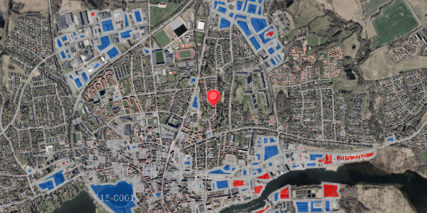 Jordforureningskort på Parkvej 21, 6100 Haderslev
