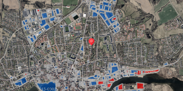 Jordforureningskort på Parkvej 28, 6100 Haderslev
