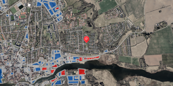 Jordforureningskort på Solvang 21, 6100 Haderslev