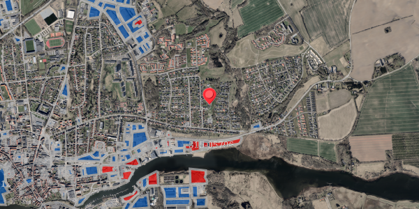 Jordforureningskort på Solvang 23, 6100 Haderslev