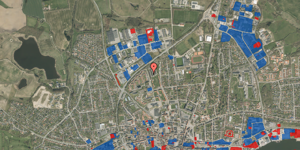 Jordforureningskort på Thrigesvej 34, 6100 Haderslev