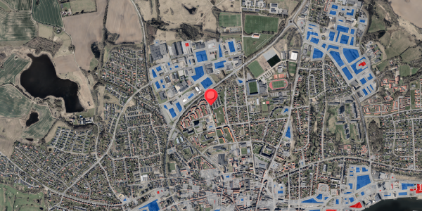Jordforureningskort på Thrigesvej 36, 6100 Haderslev