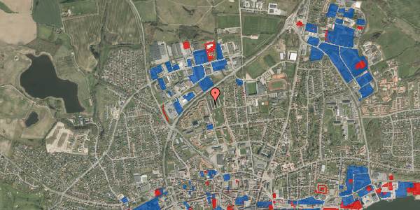 Jordforureningskort på Thrigesvej 38, 6100 Haderslev