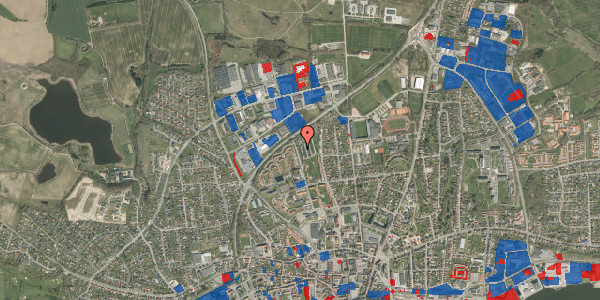 Jordforureningskort på Thrigesvej 42, 6100 Haderslev