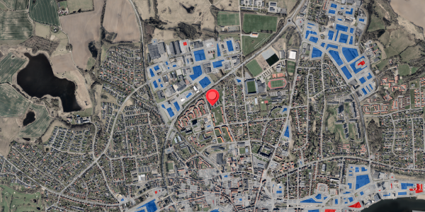 Jordforureningskort på Thrigesvej 46, 6100 Haderslev