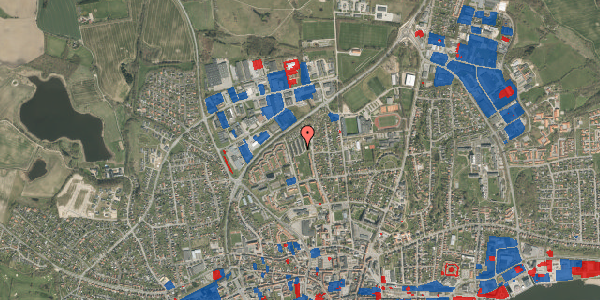 Jordforureningskort på Thrigesvej 66, 6100 Haderslev