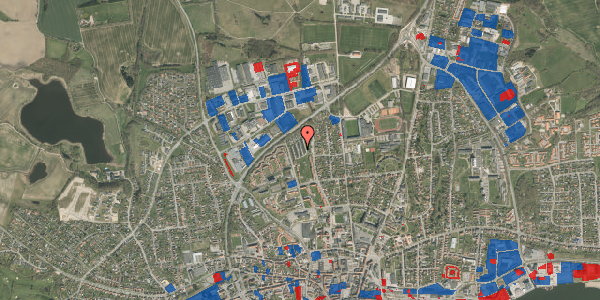 Jordforureningskort på Thrigesvej 70, 6100 Haderslev