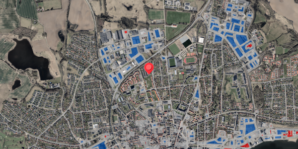 Jordforureningskort på Thrigesvej 82, 6100 Haderslev