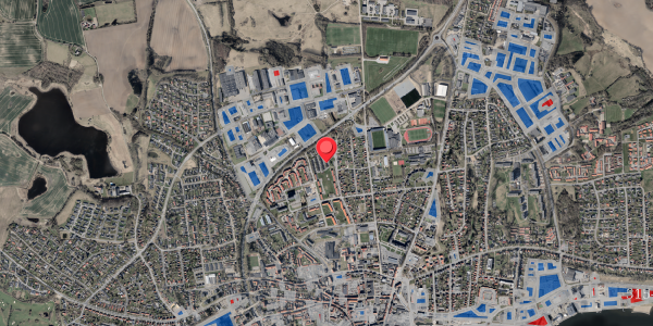 Jordforureningskort på Thrigesvej 86, 6100 Haderslev
