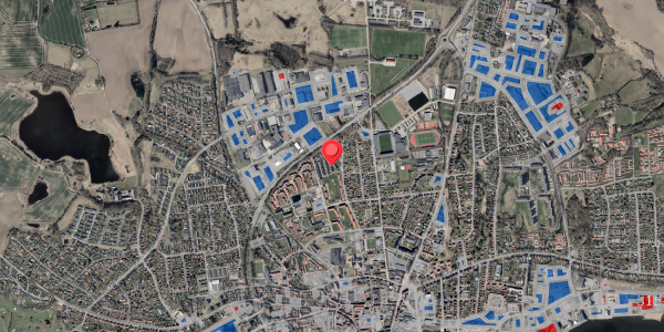Jordforureningskort på Thrigesvej 88, 6100 Haderslev