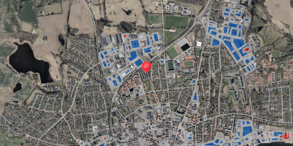 Jordforureningskort på Thrigesvej 96, 6100 Haderslev