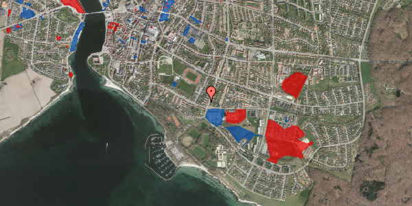 Jordforureningskort på Ringgade 21, 6400 Sønderborg