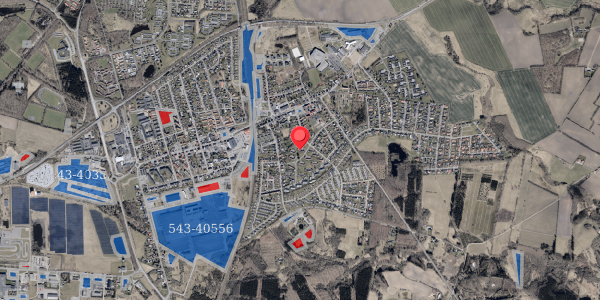 Jordforureningskort på Jyllandsgade 21, 6500 Vojens
