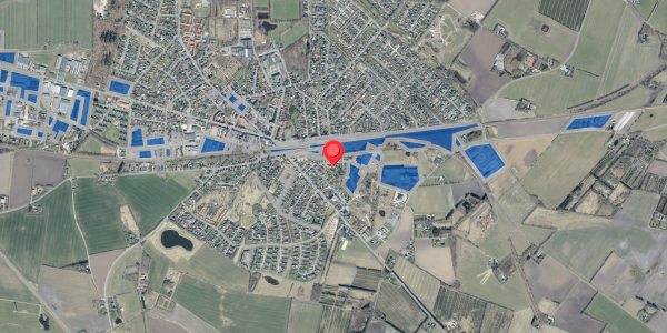 Jordforureningskort på Hellesvej 14, 6740 Bramming