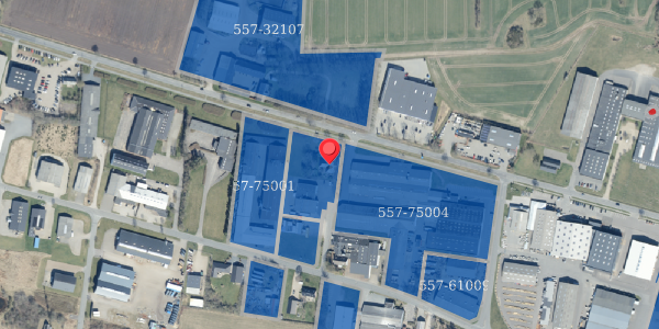 Jordforureningskort på Industrivej 40, 6740 Bramming